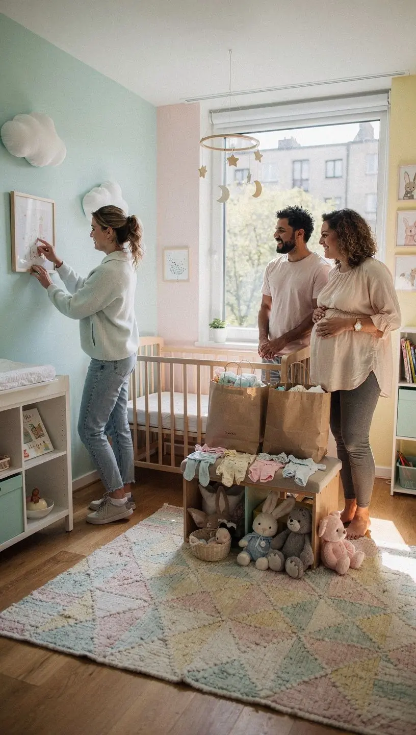 Kuchnia z otwartym układem, wyposażona w nowoczesne urządzenia i wyspę kuchenną.